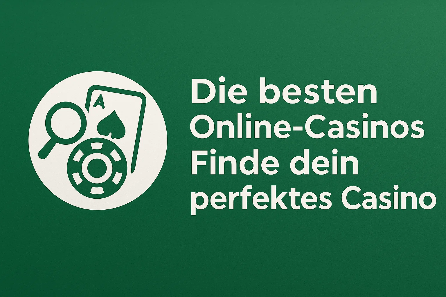 Die besten Online-Casinos – Finde dein perfektes Casino