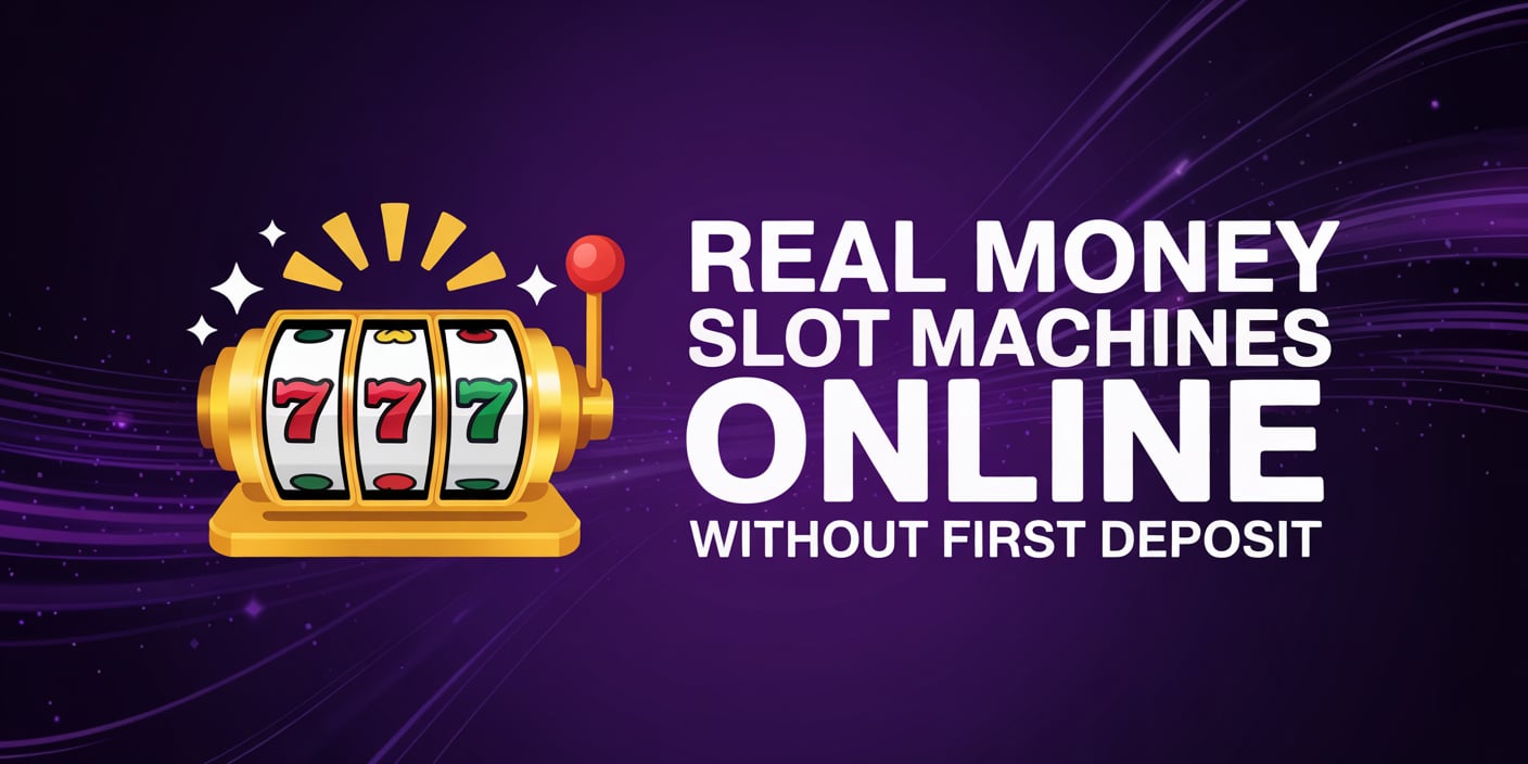 Real Money Slot Machines Online Without First Deposit